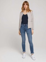 Gestreifter Blazer mit Struktur - Frauen - offwhite ottoman stripe Gestreifter Blazer mit Struktur - Frauen - offwhite ottoman stripe - 3 - TOM TAILOR
