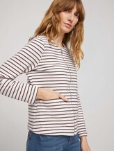 Gestreifter Blazer mit Struktur - Frauen - offwhite ottoman stripe Gestreifter Blazer mit Struktur - Frauen - offwhite ottoman stripe - 9 - TOM TAILOR