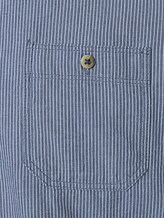 Striped shirt with a chest pocket - Men - blue with white thin stripe Striped shirt with a chest pocket - Men - blue with white thin stripe - 9 - TOM TAILOR