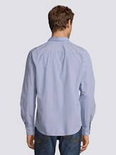 Fein Kariertes Hemd mit Brusttasche - Männer - light blue fil a fil vichy Fein Kariertes Hemd mit Brusttasche - Männer - light blue fil a fil vichy - 2 - TOM TAILOR