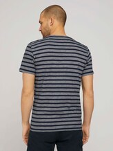 gestreiftes T-Shirt - Männer - Blue White Stripe gestreiftes T-Shirt - Männer - Blue White Stripe - 2 - TOM TAILOR