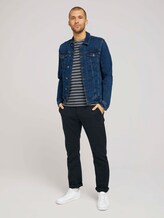 gestreiftes T-Shirt - Männer - Blue White Stripe gestreiftes T-Shirt - Männer - Blue White Stripe - 3 - TOM TAILOR