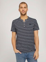 gestreiftes T-Shirt - Männer - Blue White Stripe gestreiftes T-Shirt - Männer - Blue White Stripe - 1 - TOM TAILOR