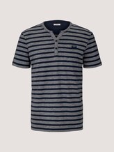 gestreiftes T-Shirt - Männer - Blue White Stripe gestreiftes T-Shirt - Männer - Blue White Stripe - 7 - TOM TAILOR