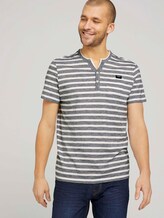 gestreiftes T-Shirt - Männer - offwhite navy striped gestreiftes T-Shirt - Männer - offwhite navy striped - 5 - TOM TAILOR