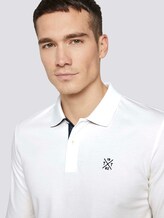 Langarm Poloshirt mit Bio-Baumwolle - Männer - Off White Langarm Poloshirt mit Bio-Baumwolle - Männer - Off White - 9 - TOM TAILOR
