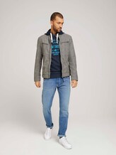 Hoodie mit Logoprint - Männer - sky captain blue white melange Hoodie mit Logoprint - Männer - sky captain blue white melange - 3 - TOM TAILOR