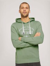 Hoodie mit Logoprint - Männer - light mint green Hoodie mit Logoprint - Männer - light mint green - 1 - TOM TAILOR