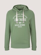 Hoodie mit Logoprint - Männer - light mint green Hoodie mit Logoprint - Männer - light mint green - 7 - TOM TAILOR