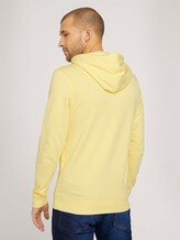 Hoodie mit Logoprint - Männer - pale straw yellow Hoodie mit Logoprint - Männer - pale straw yellow - 2 - TOM TAILOR