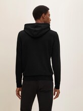 Hoodie mit Logoprint - Männer - Black Hoodie mit Logoprint - Männer - Black - 2 - TOM TAILOR