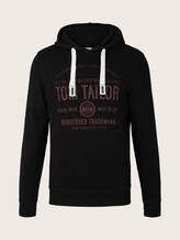 Hoodie mit Logoprint - Männer - Black Hoodie mit Logoprint - Männer - Black - 7 - TOM TAILOR