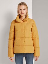 Puffer jas met opstaande kraag - Vrouwen - Indian Spice Yellow Puffer jas met opstaande kraag - Vrouwen - Indian Spice Yellow - 1 - TOM TAILOR Denim