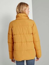 Puffer jas met opstaande kraag - Vrouwen - Indian Spice Yellow Puffer jas met opstaande kraag - Vrouwen - Indian Spice Yellow - 2 - TOM TAILOR Denim