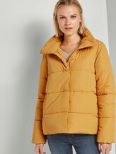 Puffer jas met opstaande kraag - Vrouwen - Indian Spice Yellow Puffer jas met opstaande kraag - Vrouwen - Indian Spice Yellow - 5 - TOM TAILOR Denim