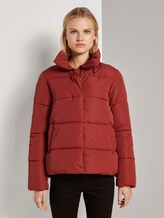 Puffer jas met opstaande kraag - Vrouwen - Rust Orange Puffer jas met opstaande kraag - Vrouwen - Rust Orange - 1 - TOM TAILOR Denim
