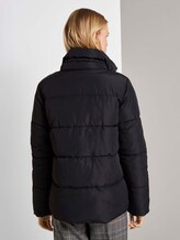 Puffer jas met opstaande kraag - Vrouwen - Deep Black Puffer jas met opstaande kraag - Vrouwen - Deep Black - 2 - TOM TAILOR Denim