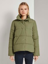 Puffer jas met opstaande kraag - Vrouwen - dull olive green Puffer jas met opstaande kraag - Vrouwen - dull olive green - 1 - TOM TAILOR Denim