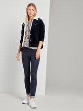 Cordjacke mit Futter und Fellkragen - Frauen - Sky Captain Blue Cordjacke mit Futter und Fellkragen - Frauen - Sky Captain Blue - 3 - TOM TAILOR Denim