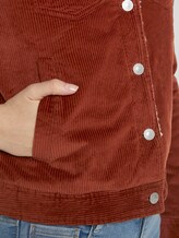 Cordjacke mit Futter und Fellkragen - Frauen - Rust Orange Cordjacke mit Futter und Fellkragen - Frauen - Rust Orange - 10 - TOM TAILOR Denim