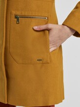 Wollmantel mit Reißverschlusstaschen - Frauen - warm curry yellow Wollmantel mit Reißverschlusstaschen - Frauen - warm curry yellow - 10 - TOM TAILOR Denim