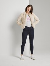 Kurze Kunstfell Jacke - Frauen - dusty beige Kurze Kunstfell Jacke - Frauen - dusty beige - 3 - TOM TAILOR Denim