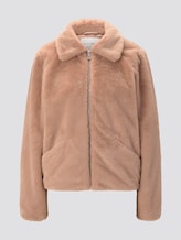 Kurze Kunstfell Jacke - Frauen - rose fake fur Kurze Kunstfell Jacke - Frauen - rose fake fur - 7 - TOM TAILOR Denim