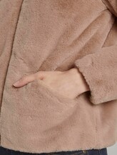 Kurze Kunstfell Jacke - Frauen - rose fake fur Kurze Kunstfell Jacke - Frauen - rose fake fur - 9 - TOM TAILOR Denim