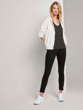 Gemusterte Kurzarm-Tunikabluse - Frauen - black white dot Gemusterte Kurzarm-Tunikabluse - Frauen - black white dot - 3 - TOM TAILOR Denim