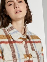 Karierte Hemdjacke - Frauen - beige check Karierte Hemdjacke - Frauen - beige check - 10 - TOM TAILOR Denim
