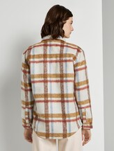 Karierte Hemdjacke - Frauen - beige check Karierte Hemdjacke - Frauen - beige check - 2 - TOM TAILOR Denim