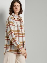 Karierte Hemdjacke - Frauen - beige check Karierte Hemdjacke - Frauen - beige check - 5 - TOM TAILOR Denim