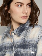 Karierte Hemdjacke - Frauen - stone blue beige check Karierte Hemdjacke - Frauen - stone blue beige check - 9 - TOM TAILOR Denim