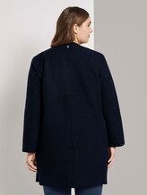Zweireiher Bouclé-Mantel - Frauen - Sky Captain Blue Zweireiher Bouclé-Mantel - Frauen - Sky Captain Blue - 2 - My True Me