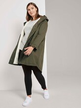 Winterparka mit Kapuze - Frauen - Olive Night Green Winterparka mit Kapuze - Frauen - Olive Night Green - 3 - My True Me