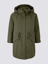 Winterparka mit Kapuze - Frauen - Olive Night Green Winterparka mit Kapuze - Frauen - Olive Night Green - 7 - My True Me