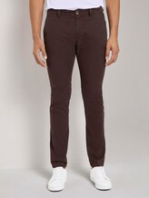 Travis Slim Chino Hose im Washed-Look - Männer - deep dark brown Travis Slim Chino Hose im Washed-Look - Männer - deep dark brown - 1 - TOM TAILOR