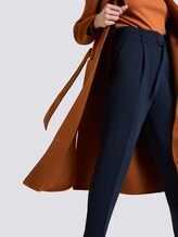 Handgefertigter Wollmantel - Frauen - burned umber orange Handgefertigter Wollmantel - Frauen - burned umber orange - 10 - Mine to five