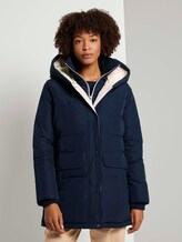 Gesteppter Winterparka - Frauen - Sky Captain Blue Gesteppter Winterparka - Frauen - Sky Captain Blue - 1 - Mine to five