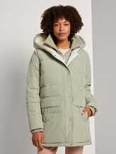 Quilted winter parka - Women - herbal tea green Quilted winter parka - Women - herbal tea green - 1 - Mine to five