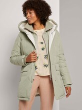 Quilted winter parka - Women - herbal tea green Quilted winter parka - Women - herbal tea green - 5 - Mine to five