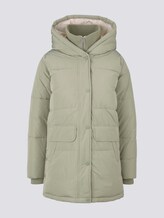 Quilted winter parka - Women - herbal tea green Quilted winter parka - Women - herbal tea green - 7 - Mine to five