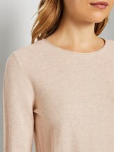 Strukturierter Pullover - Frauen - desert sand melange Strukturierter Pullover - Frauen - desert sand melange - 9 - TOM TAILOR