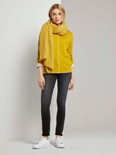 Doppelseitiger Strickpullover - Frauen - california sand yellow Doppelseitiger Strickpullover - Frauen - california sand yellow - 3 - TOM TAILOR