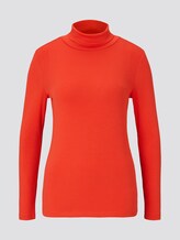 Basic Rollkragenshirt - Frauen - Strong Red Basic Rollkragenshirt - Frauen - Strong Red - 7 - TOM TAILOR