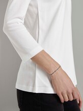 Basic Shirt mit 3/4-Arm - Frauen - Whisper White Basic Shirt mit 3/4-Arm - Frauen - Whisper White - 10 - TOM TAILOR
