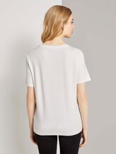 T-Shirt mit Print - Frauen - Whisper White T-Shirt mit Print - Frauen - Whisper White - 2 - TOM TAILOR