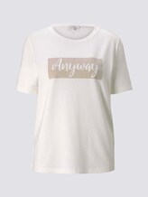 T-Shirt mit Print - Frauen - Off White T-Shirt mit Print - Frauen - Off White - 7 - TOM TAILOR