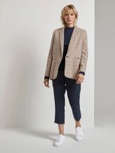 Ribbed long-sleeved top with a stand-up collar - Women - Sky Captain Blue Ribbed long-sleeved top with a stand-up collar - Women - Sky Captain Blue - 3 - Mine to five