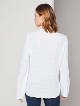 Tunika Bluse mit Brusttasche - Frauen - Off White Tunika Bluse mit Brusttasche - Frauen - Off White - 2 - TOM TAILOR Denim
